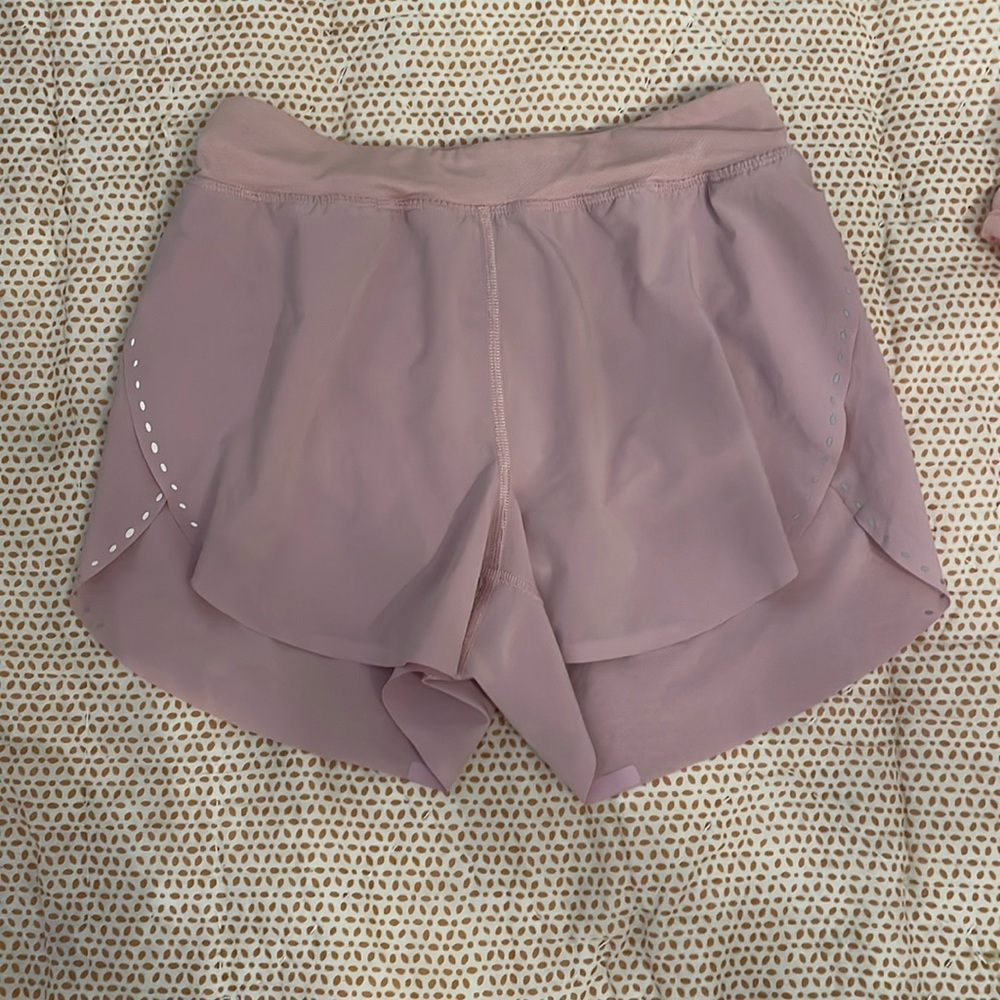 lululemon fast and free reflective high rise 3in shorts